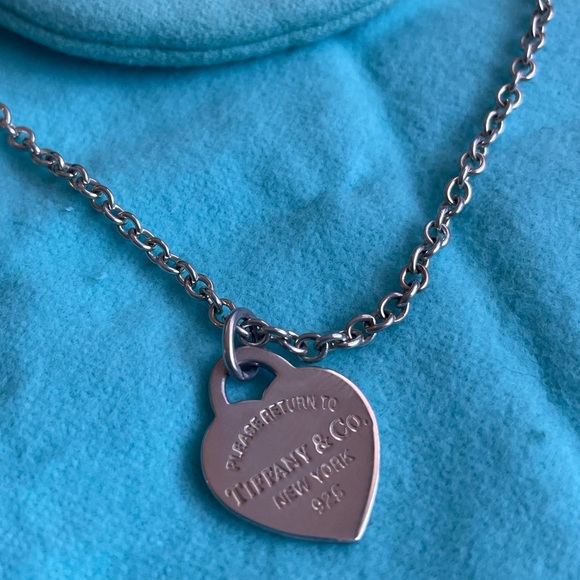 Tiffany’s Love Tag Necklace- 17” - Picture 2 of 4